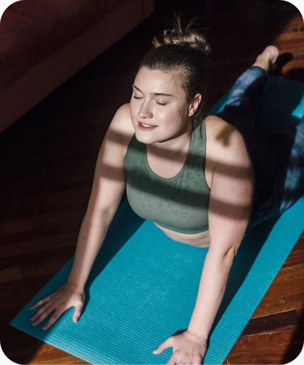 Yoga practice at Anatomy Rehab